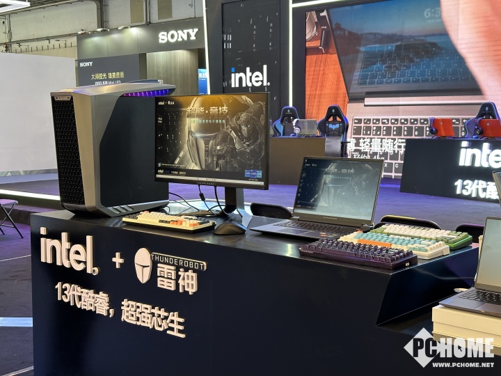 雷神电竞生态产品亮相电博会，以电竞之音引爆全场热情